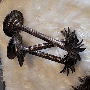 Set of 3 candle holders